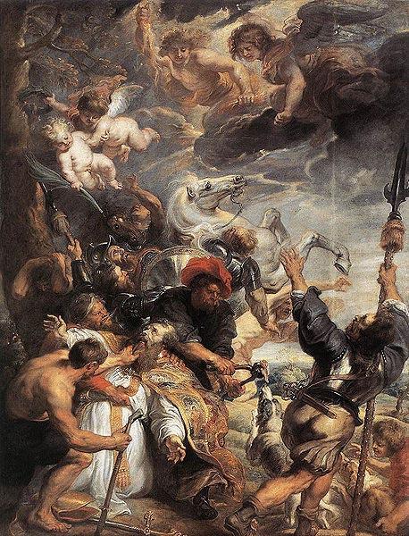 The Martyrdom of St Livinus., Peter Paul Rubens
